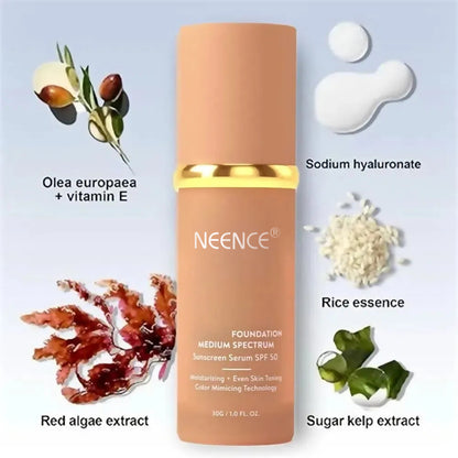 🔥Buy 2 Get 1 Free🎁 NEENCE® Foundation 4 in 1 - Light Spectrum