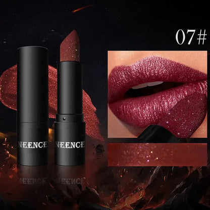 🎉 Sale 50% OFF🎁NEENCE®Matte Long Lasting Lipstick With Fine Glitter