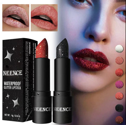 🎉 Sale 50% OFF🎁NEENCE®Matte Long Lasting Lipstick With Fine Glitter