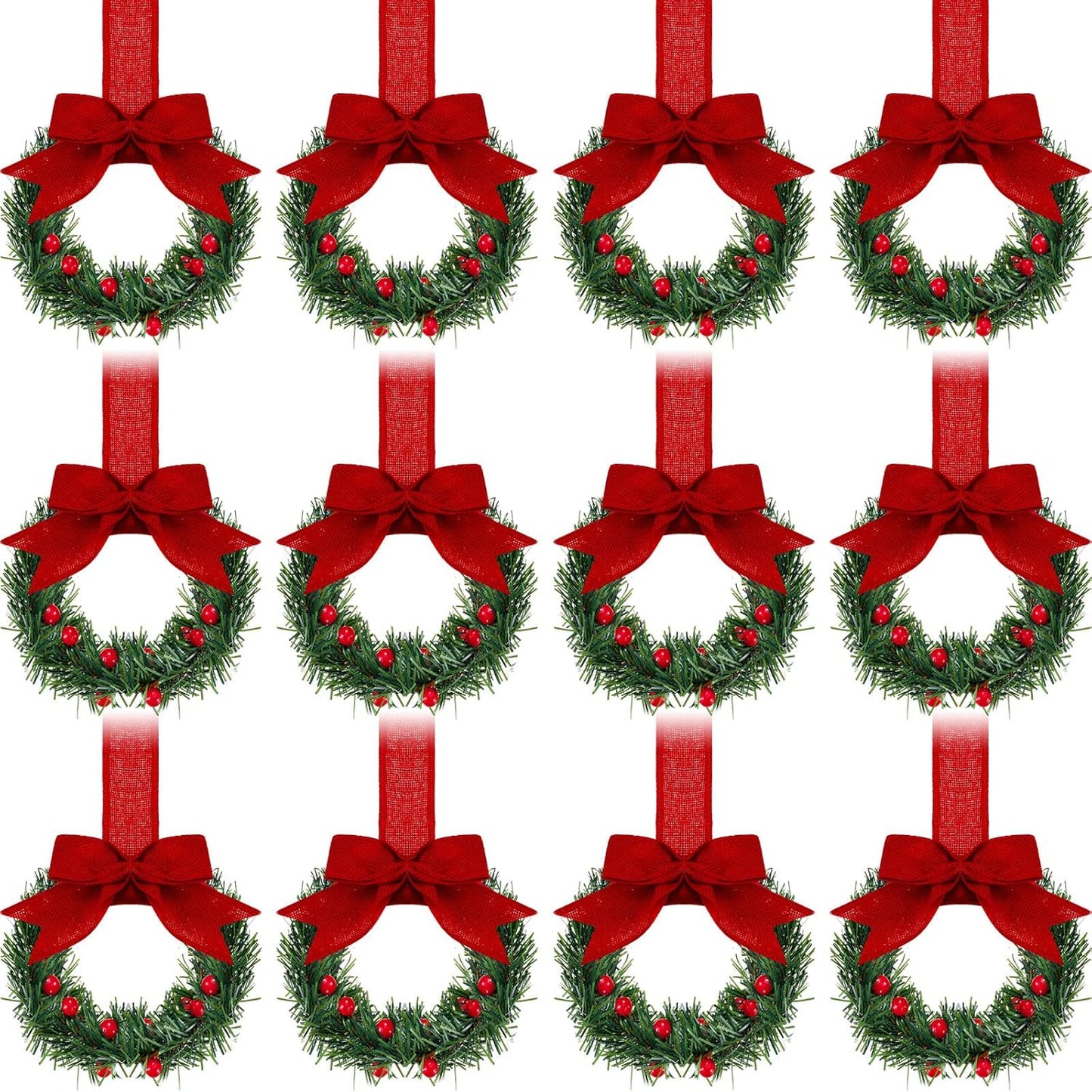 🎅Christmas Hot Sale - 50% OFF🔥 Retrowavy Christmas Kitchen Cabinet Wreaths