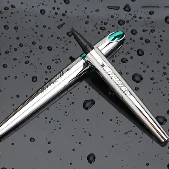 🔥2025 Hot Sale🔥3D Waterproof Microblading Eyebrow Pen 4 Fork Tip Tattoo Pencil